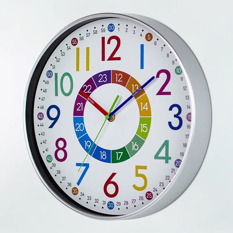 Horloge Colorée pour Enfants