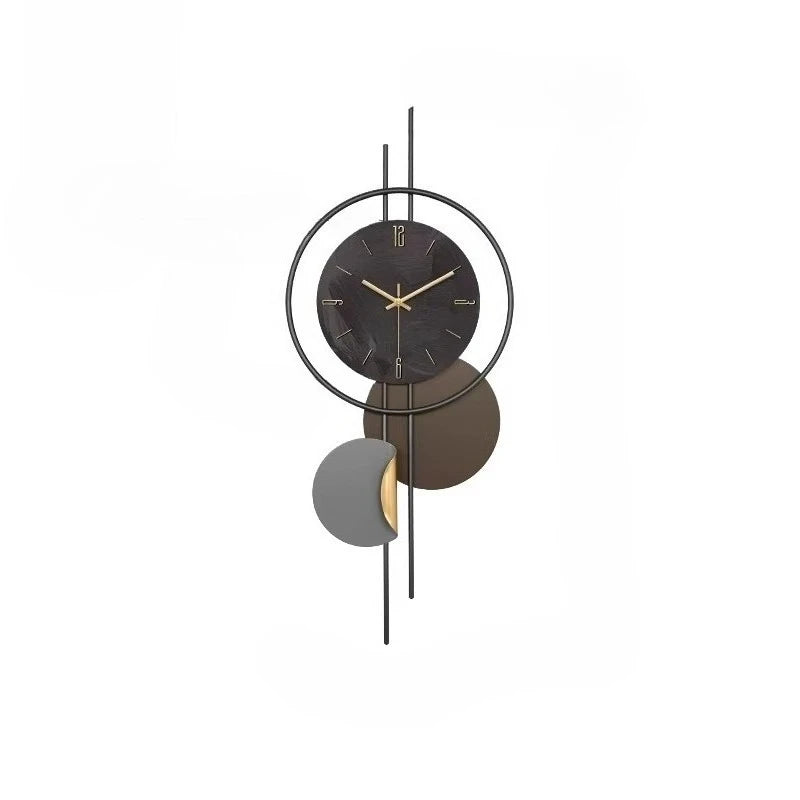 Grande Horloge Murale Luxe Minimaliste