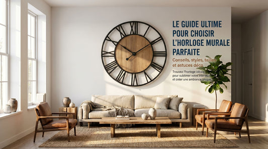 Guide ultime pour choisir la meilleure horloge murale en 2026