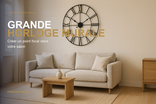 GRANDE HORLOGE MURALE — Horloge Kaizen