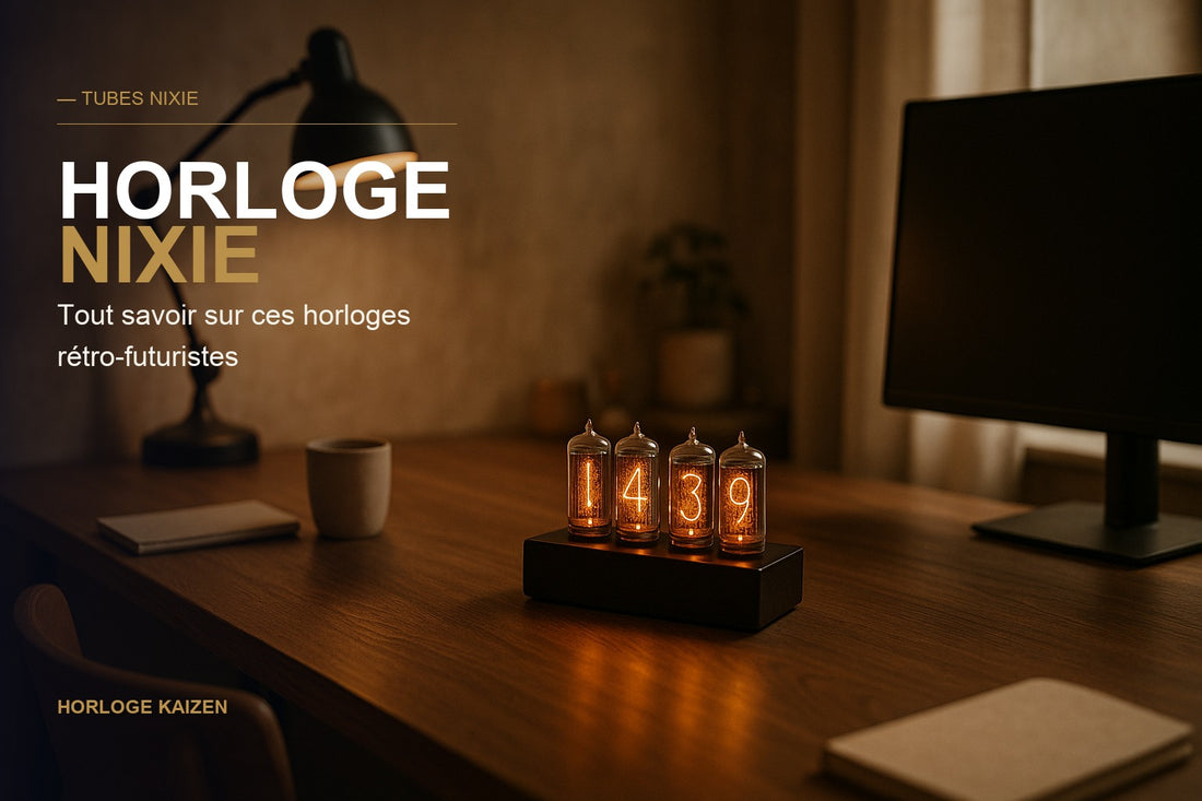 HORLOGE NIXIE — Horloge Kaizen