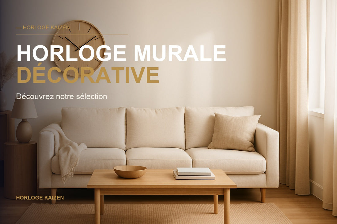 Horloge Murale Bleue : Sérénité et Élégance Marine pour votre Intérieur