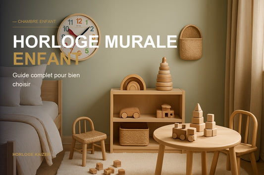 Horloge Murale Enfant : Le Guide Complet pour Bien Choisir