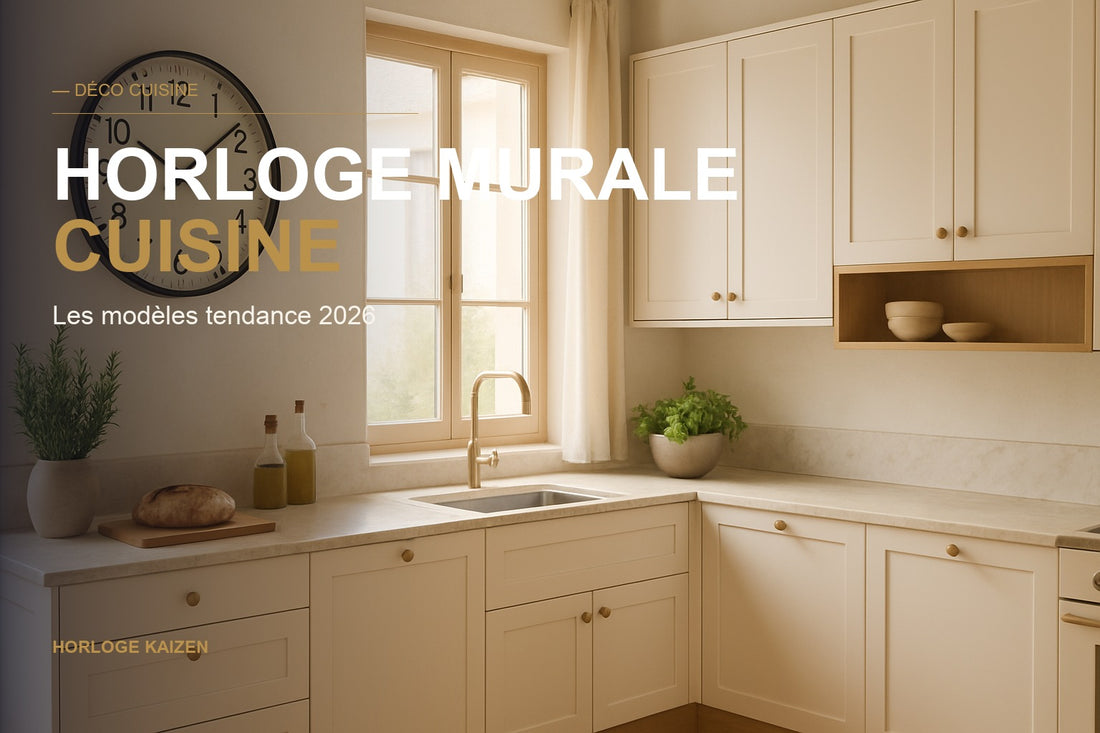 Horloge murale cuisine : nos meilleures idées déco