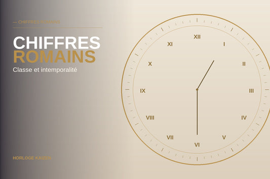 Horloge Murale Chiffres Romains : Classe et Intemporalité