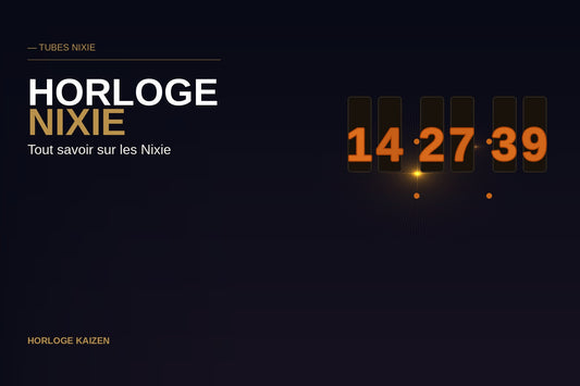Horloge Nixie : tout savoir sur ces horloges rétro-futuristes