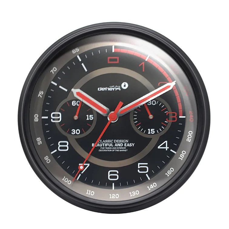 Horloge Style Tableau de Bord 33cm