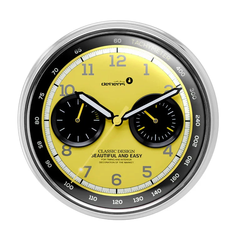 Horloge Style Tableau de Bord 33cm