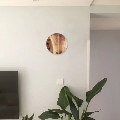 Horloge Murale Bois  Style Scandinave
