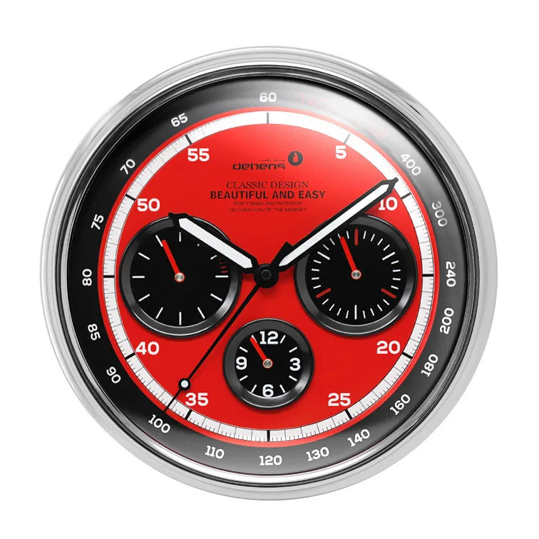 Horloge Style Tableau de Bord 33cm