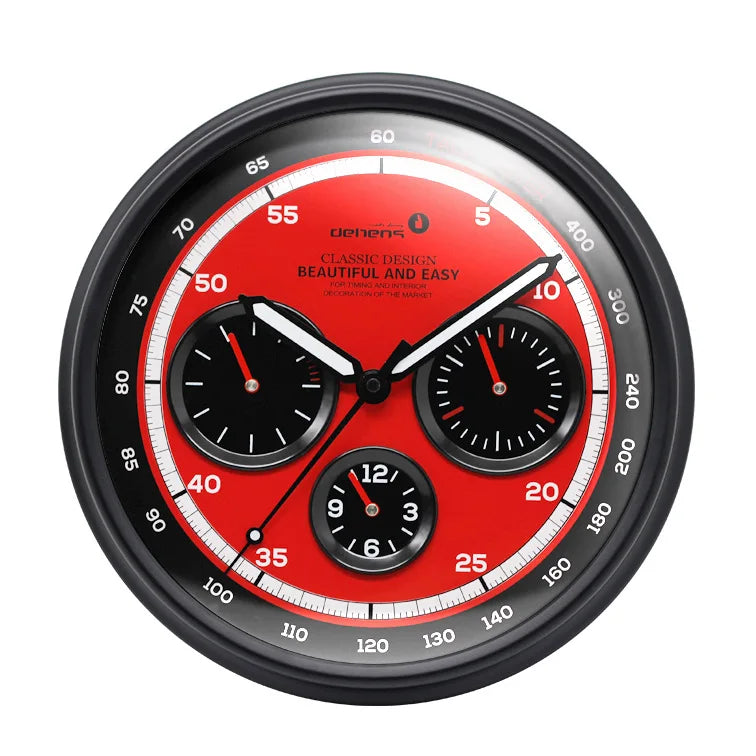 Horloge Style Tableau de Bord 33cm