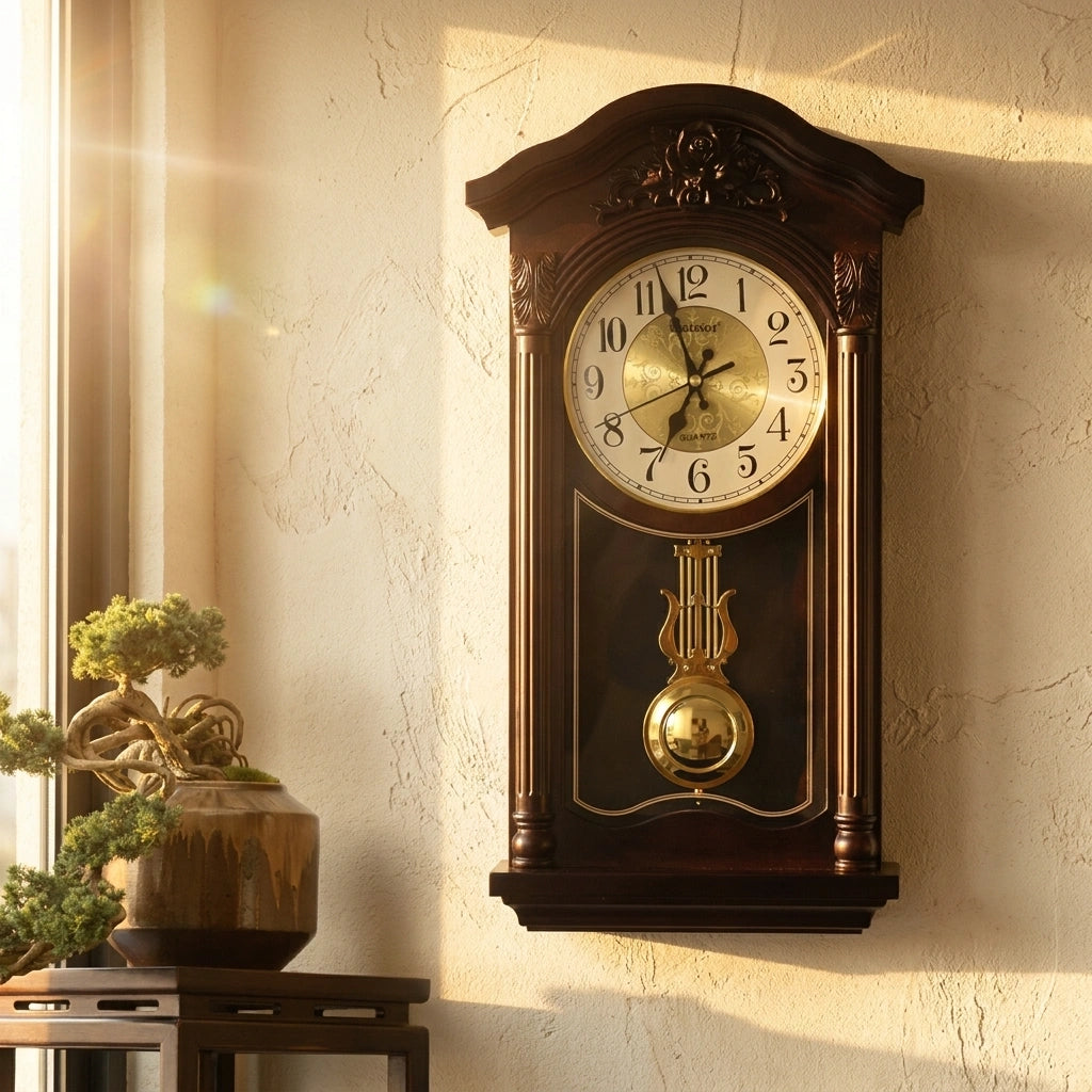 Horloge Comtoise Pendule Antique