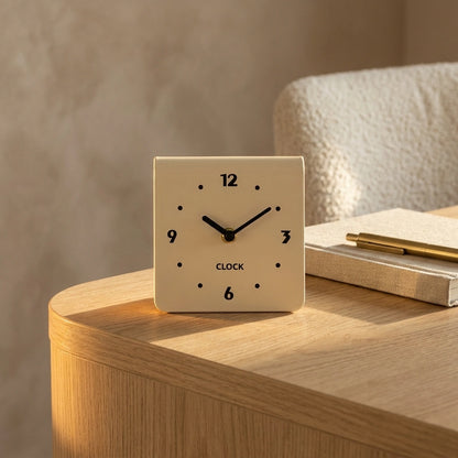 Horloge de bureau minimaliste - mise en situation bureau design