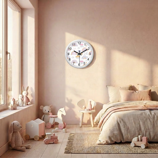 Horloge Enfant Arcs-en-Ciel