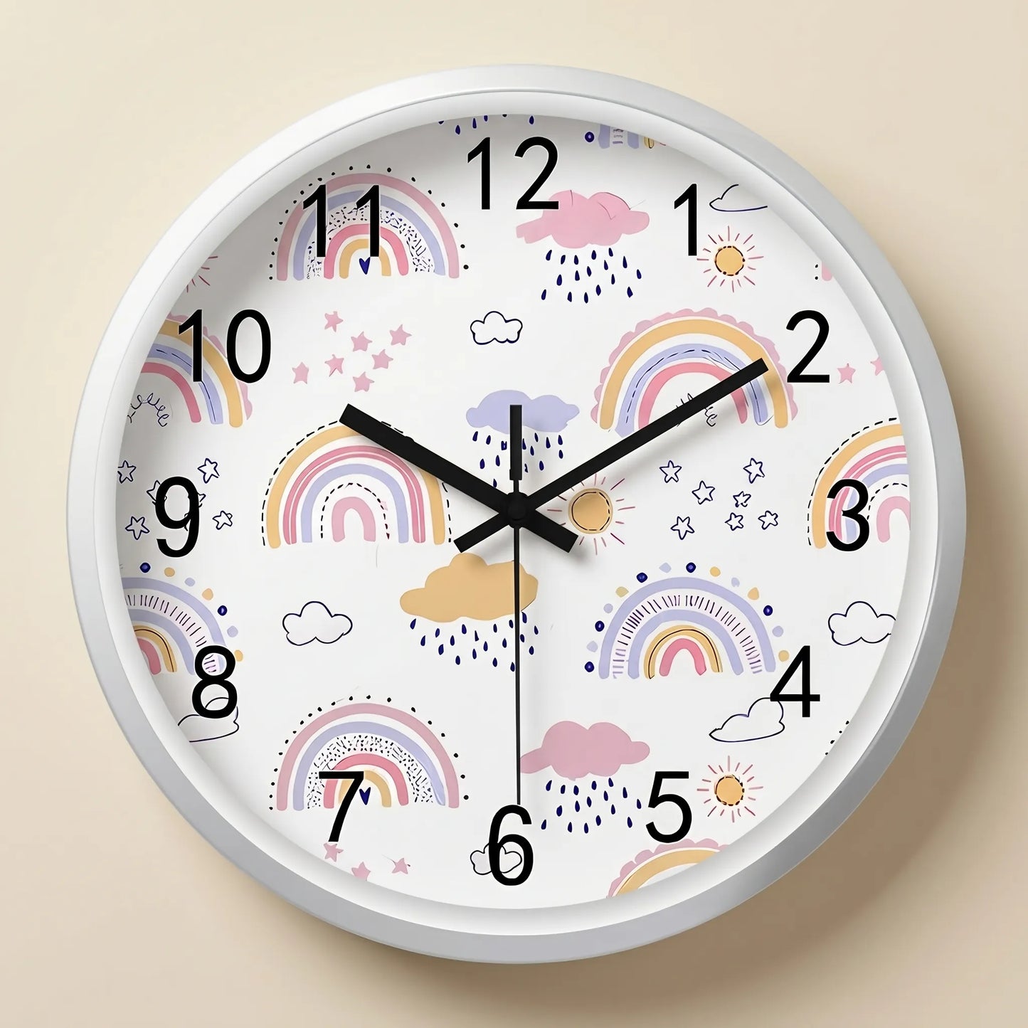 Horloge Enfant Arcs-en-Ciel