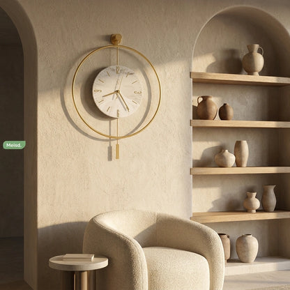 Grande Horloge Murale Moderne Led