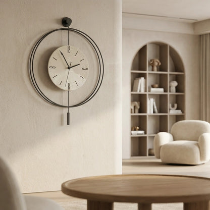 Grande Horloge Murale Moderne Led