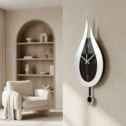 Horloge Pendule Murale Moderne  Goutte d'Eau