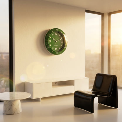 Horloge murale design style montre - salon minimaliste vue 8