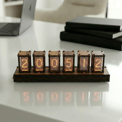 Horloge a Tube Nixie Style Rétro