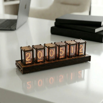 Horloge a Tube Nixie Style Rétro