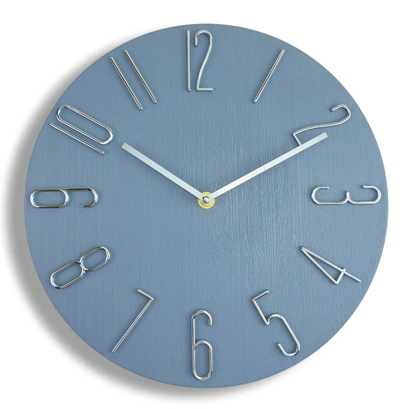 Horloge Style Nordique Épuré