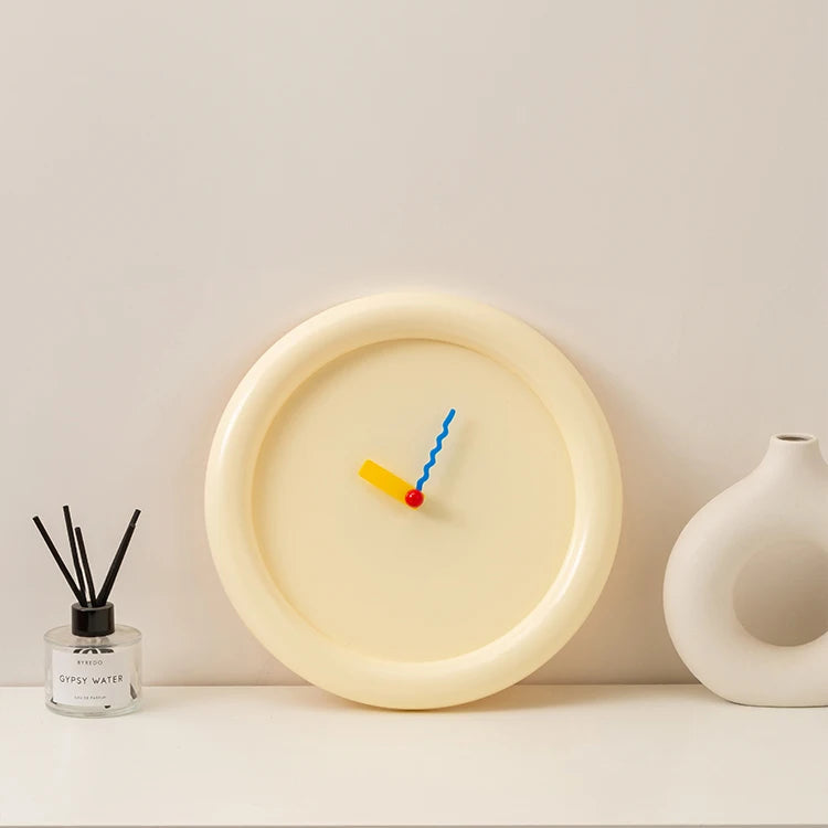 Horloge Murale DesignStyle Memphis Moderne Coloré