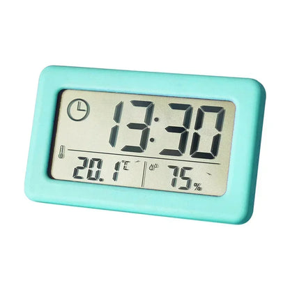 Horloge Murale DigitaleDesign Compact avec Thermomètre & Hygromètre