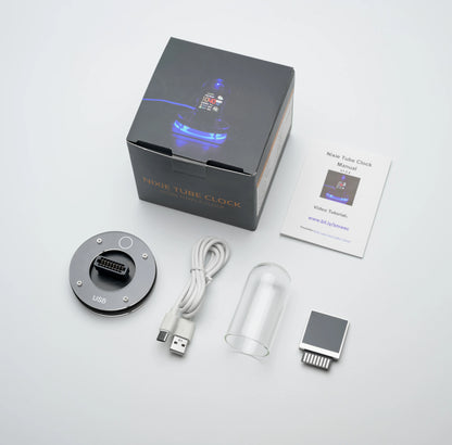 Horloge Nixie  Style Gaming LED Numérique Pour Bureau