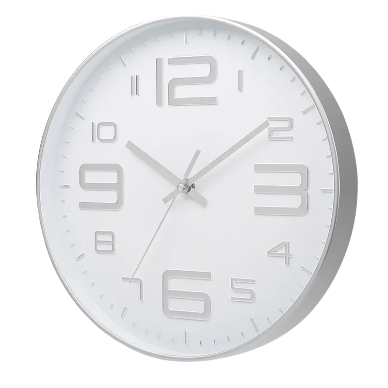 Horloge Moderne  Éclairage Artistique de Luxe Quartz