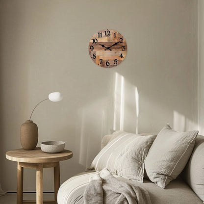 Horloge Murale Bois Rustique