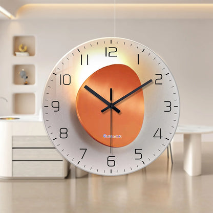 Horloge Murale Design  Verre Trempé