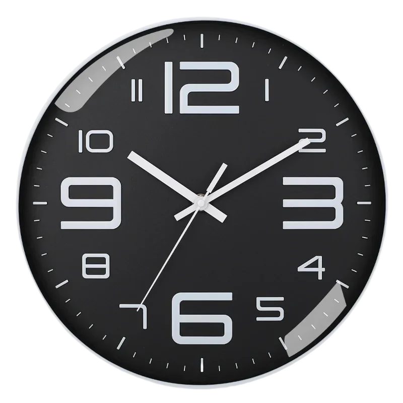 Horloge Moderne  Éclairage Artistique de Luxe Quartz