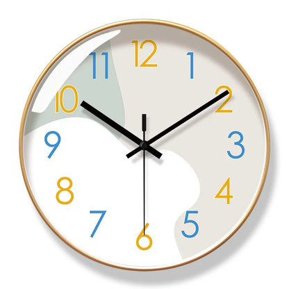 Horloge Murale Scandinave  Cerne Annuel Minimaliste