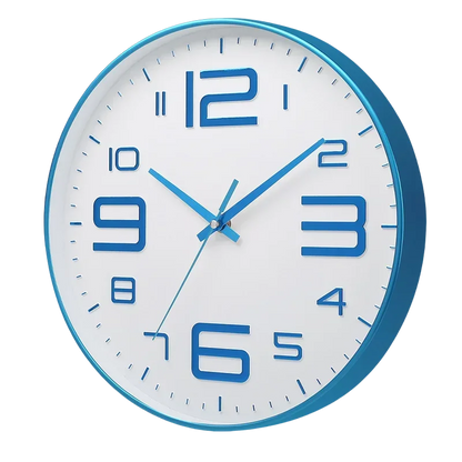 Horloge Moderne  Éclairage Artistique de Luxe Quartz