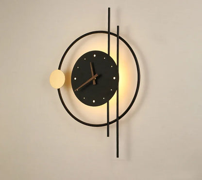 Horloge Murale Design Géométrique  Style Nordique