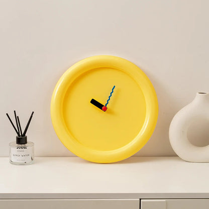 Horloge Murale DesignStyle Memphis Moderne Coloré