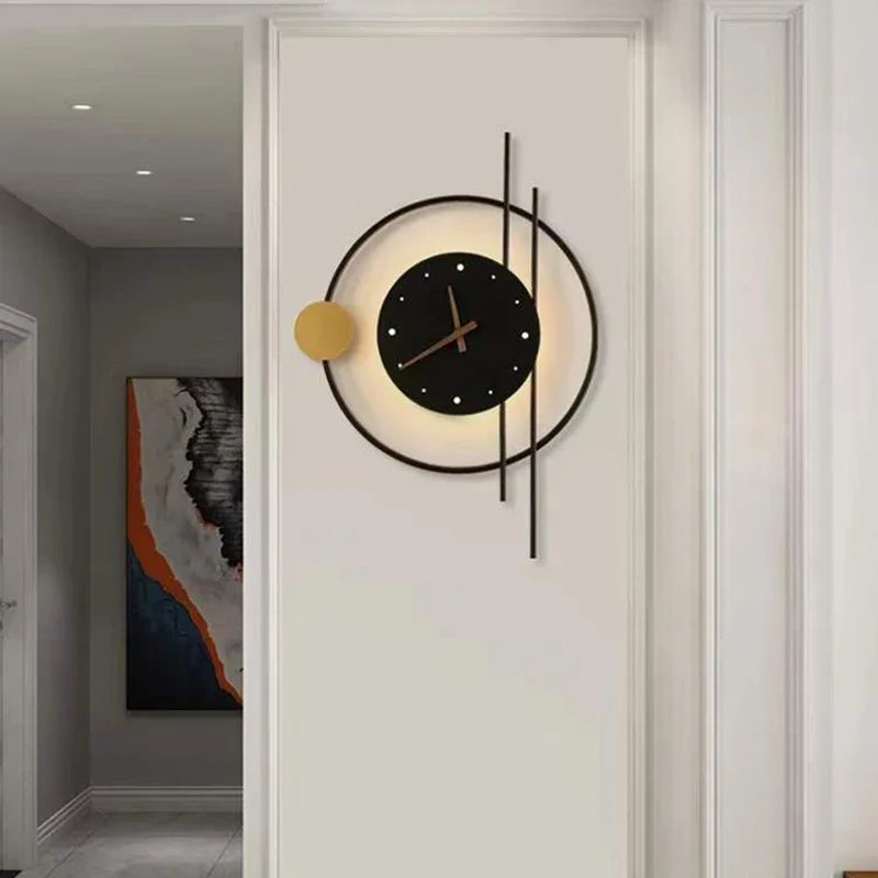 Horloge Murale Design Géométrique  Style Nordique