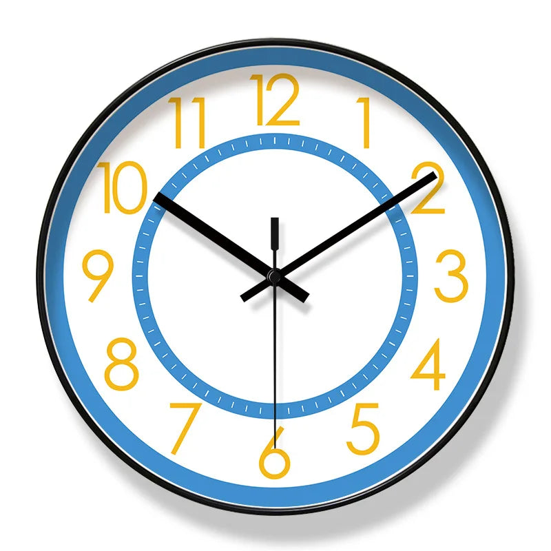 Horloge Murale Scandinave  Cerne Annuel Minimaliste