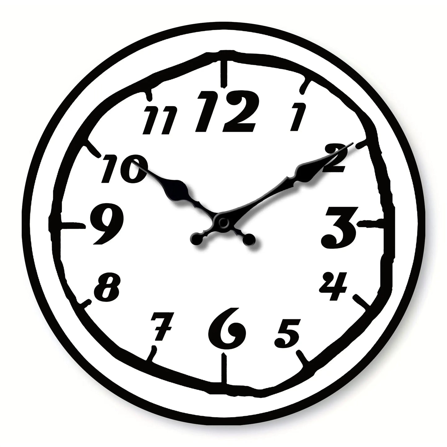 Horloge Décoration Murale  Art Digital Modern