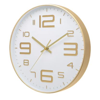 Horloge Moderne  Éclairage Artistique de Luxe Quartz