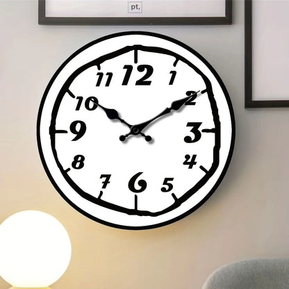 Horloge Décoration Murale  Art Digital Modern