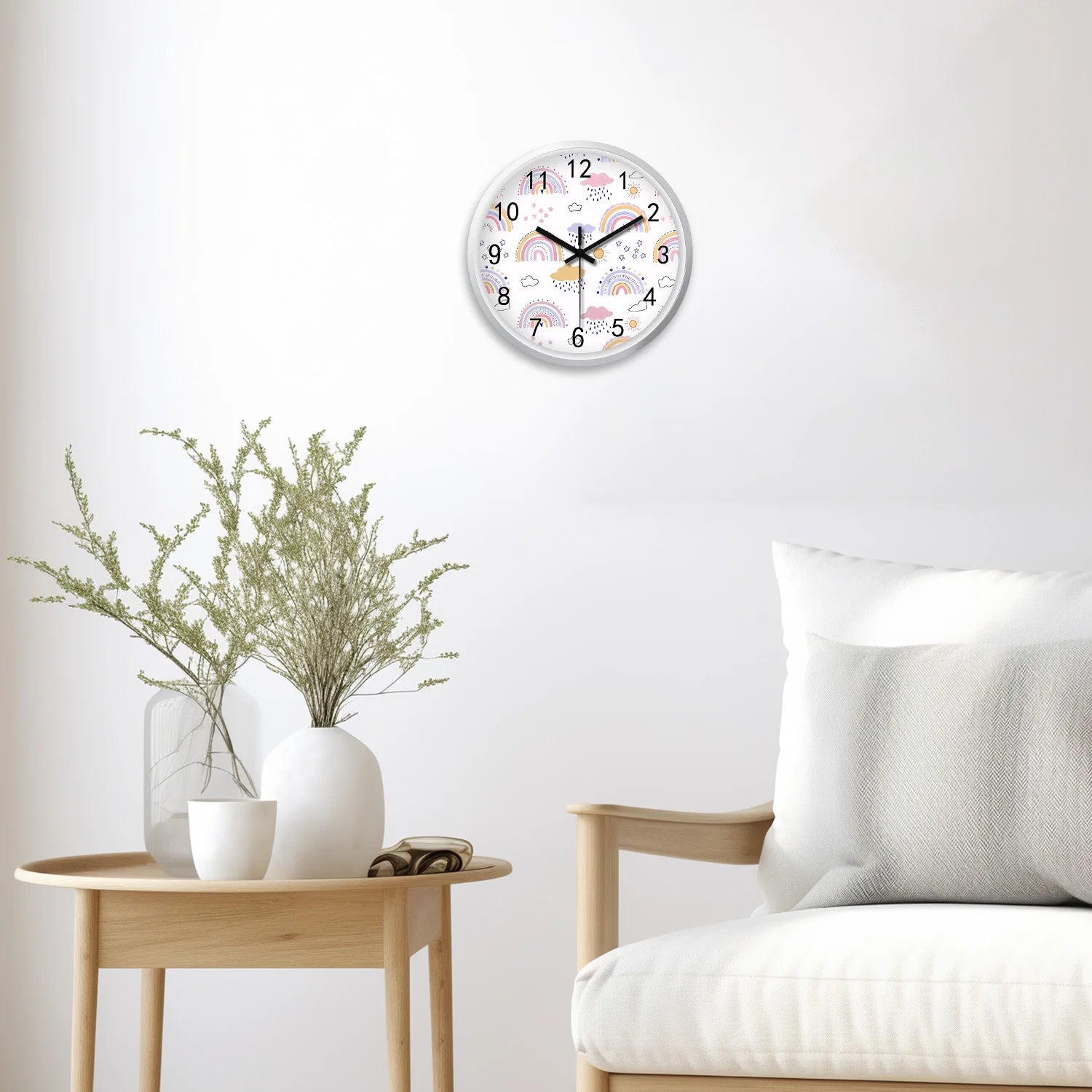 Horloge Enfant  Arcs-en-Ciel