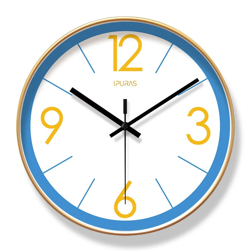 Horloge Murale Scandinave  Cerne Annuel Minimaliste