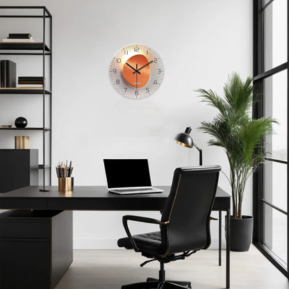 Horloge Murale Design  Verre Trempé