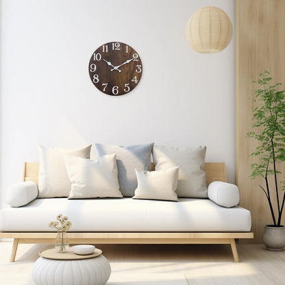 Horloge  Grain de Bois Naturel Classique