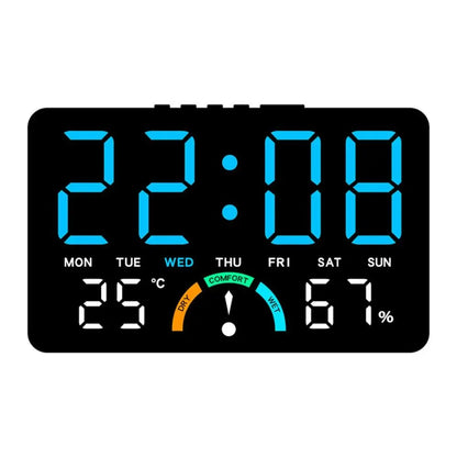 Horloge Murale Digitale  LED Multifonction Date et Température
