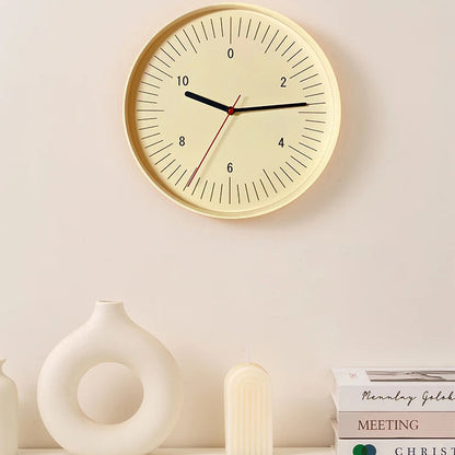 Horloge Murale DesignRonde Métal Moderne EpeiusHome