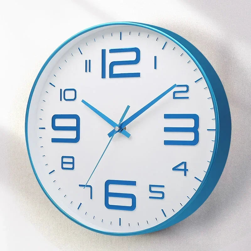 Horloge Moderne  Éclairage Artistique de Luxe Quartz