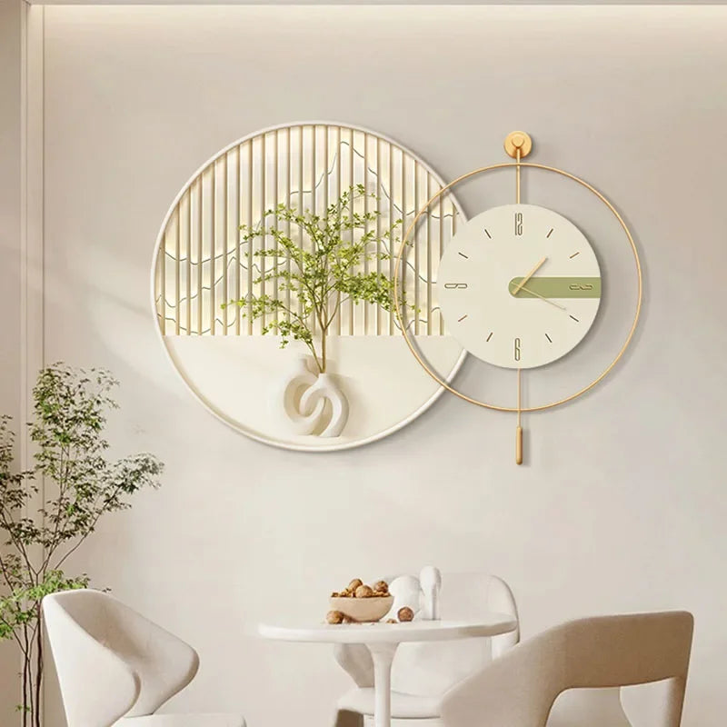Horloge Murale DesignArtistique Moderne Finition Silencieuse